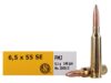 Sellier & Bellot 6.5x55mm Swedish Mauser Ammo 140 Grain Full Metal Jacket 500 rounds