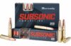 Hornady Subsonic 300 Blk 190 Grain SUB-X Rifle Ammunition