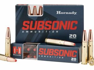 Hornady Subsonic 300 Blk 190 Grain SUB-X Rifle Ammunition