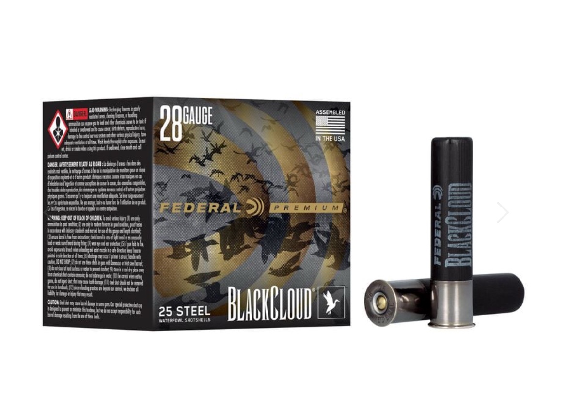 Black Cloud FS Steel, 28 Gauge, 4 Shot, 3 in, 3/4 oz, 1400 fps