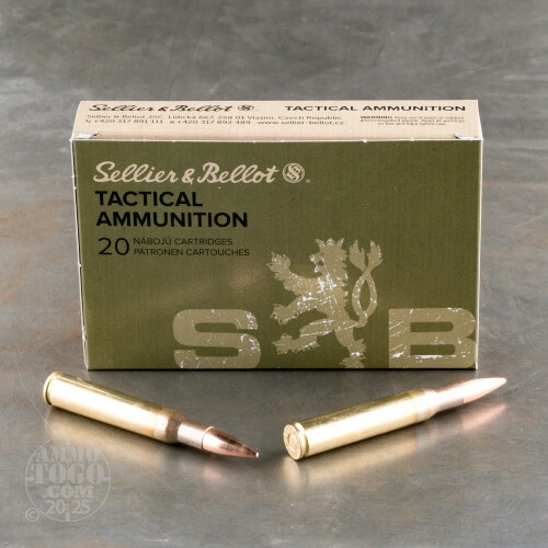 500rds – 30-06 Sellier & Bellot 150gr. FMJ M1 Garand Ammo - Image 3