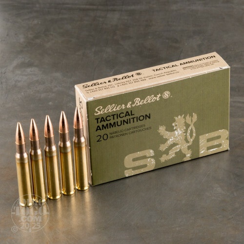500rds – 30-06 Sellier & Bellot 150gr. FMJ M1 Garand Ammo