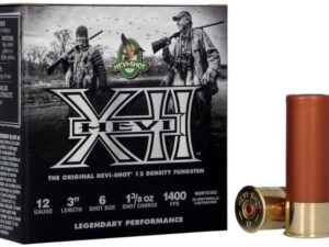 Hevi-XII, 12 Gauge, 6 Shot, 3 in, 1 3/8 oz, 1400 fps