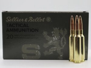 500 Rounds of 6.5 mm Creedmoor Ammo by Sellier & Bellot - 140gr FMJBT