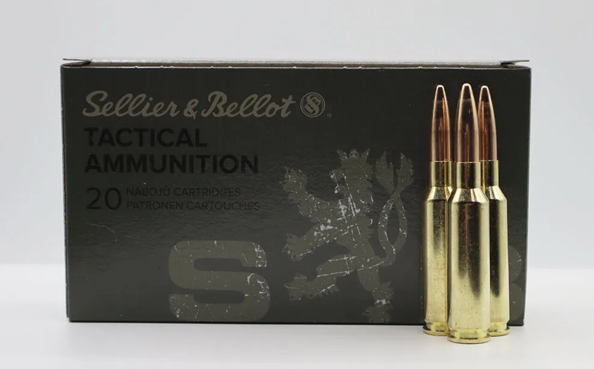 500 Rounds of 6.5 mm Creedmoor Ammo by Sellier & Bellot - 140gr FMJBT