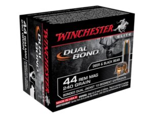 Winchester Dual Bond .44 Magnum 240gr Bonded Jacketed Hollow Point 20/Box