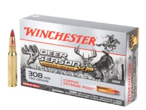 Winchester Deer Season XP Copper Impact .308 Winchester 150gr Solid Copper Polymer Tipped Boat Tail Lead-Free 200 rounds