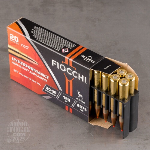 30-06 Fiocchi Extrema 180gr. SST Ammo 200 rounds - Image 2