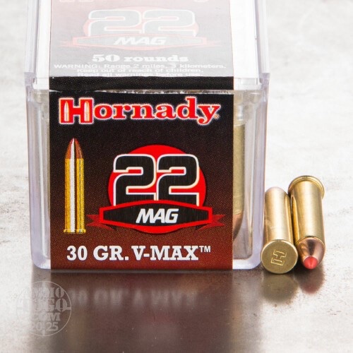 22 Mag Hornady 30gr. V-MAX Polymer Tip Ammo 1000 rounds