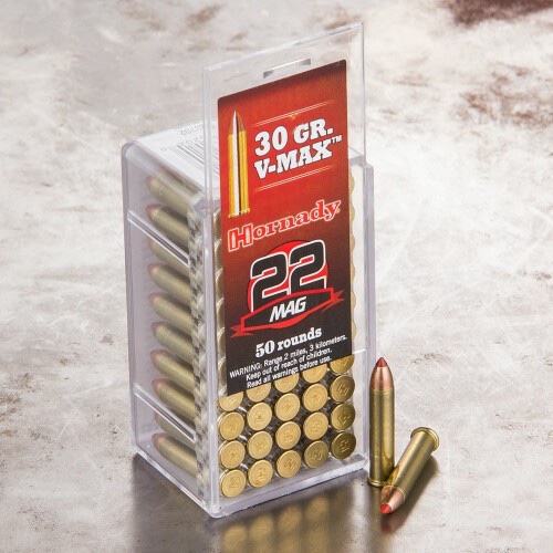 22 Mag Hornady 30gr. V-MAX Polymer Tip Ammo 1000 rounds - Image 2