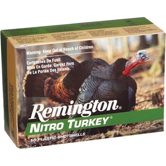 REMINGTON NITRO TURKEY BUFFERED MAGNUM LOAD 12 GAUGE SHOTSHELLS 1000 Rounds Case