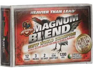 HEVI-SHOT® MAGNUM BLEND 12 GAUGE SHOTSHELLS 1000 rounds