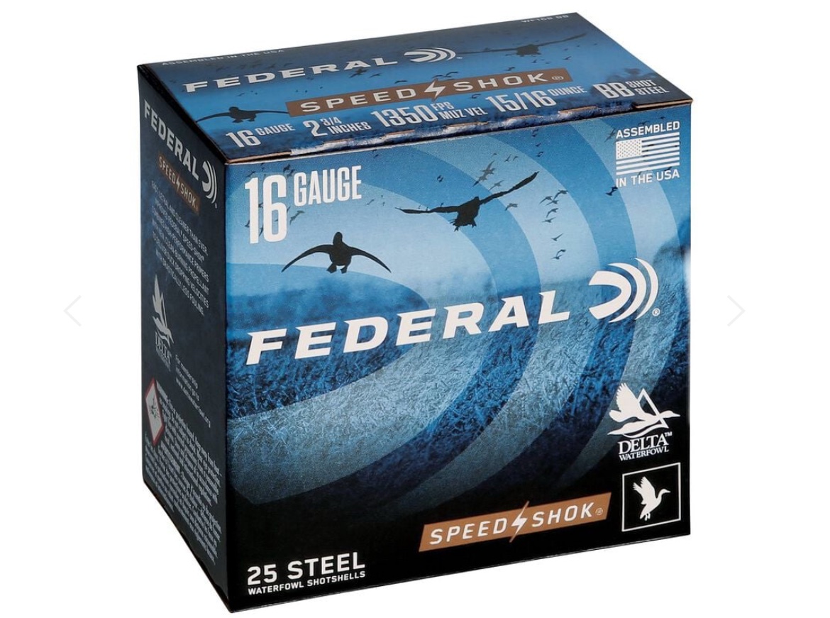 Speed-Shok, 16 Gauge, BB Shot, 2-3/4 in, 15/16 oz, 1350 fps - Image 2