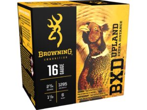 Browning BXD Upland 16 Gauge Nickel Plated Lead Ammo 250 Rounds