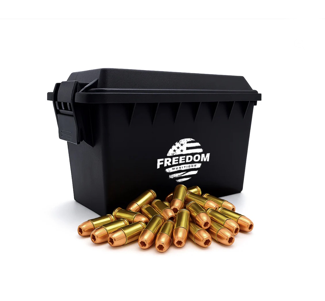 Bulk Freedom Munitions 9mm Luger Ammo- 147 Gr Hollow Point (HP), 500 rounds