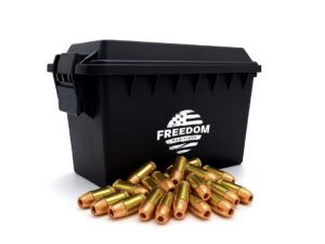 Bulk Freedom Munitions 9mm Luger Ammo- 124 Gr Hollow Point (HP), 500 rounds