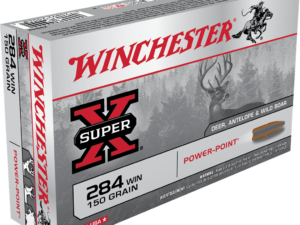 284 Winchester Super-X 150gr. Power Point Ammo
 20 Rounds box
