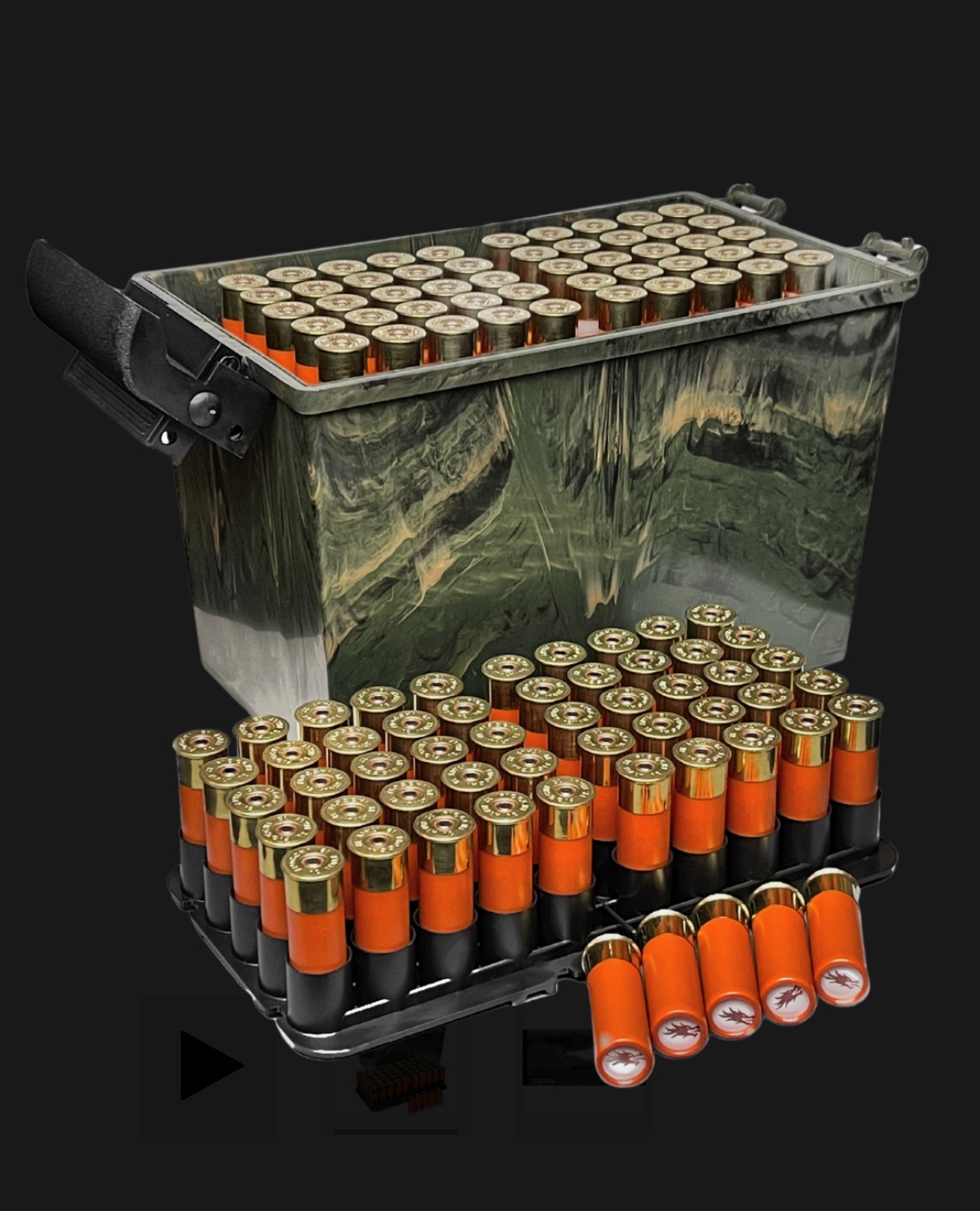 100 Round Box - Super Dragon® - Dragon's Breath Ammunition - 12 Gauge 2 3/4" - Image 2