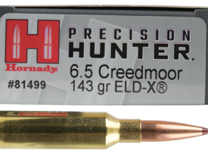 Hornady 6.5 Creedmoor Precision Hunter 143gr Polymer Tip ELD-X 200 rounds