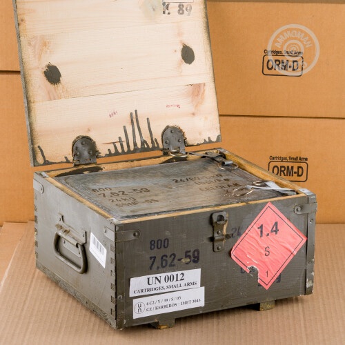 7.62X54R SELLIER & BELLOT MILITARY SURPLUS 148 GRAIN FMJ (800 ROUNDS IN HERMETICALLY SEALED CASE) - Image 3