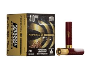 Personal Defense 410 Handgun, 410 Bore, 4 Shot, 2-1/2 in, 7/16 oz, 950 fps 20 rounds