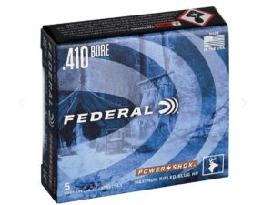 Power-Shok Rifled Slug, 410 Bore, 109 Grain, 2-1/2 in, 1775 fps