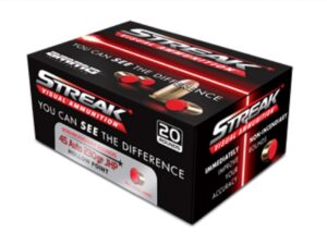 Streak 45 ACP 230 Grain Red JHP-20 Rd