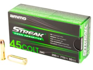 Streak 45 Long Colt 250 Grain 50 Rounds
