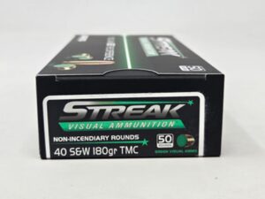 Streak 40 S&W 180 grain TMC 50 Rounds