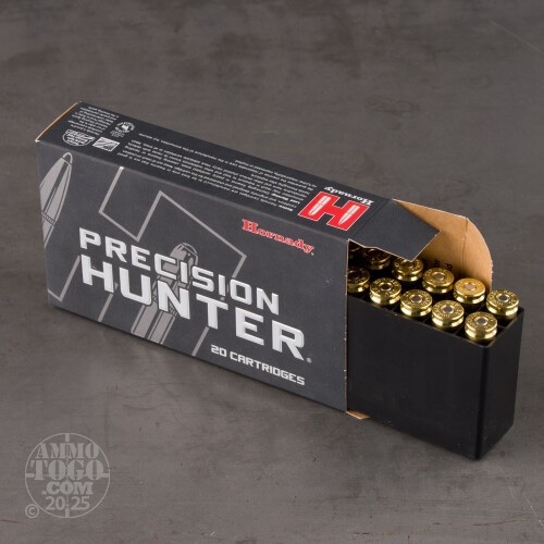 20rds – 22 ARC Hornady Precision Hunter 80gr. ELD-X Ammo - Image 3