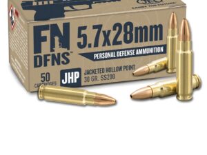 FN DFNS SS200 5.7X28MM 30GR. JHP AMMO 50RD - 10700030
