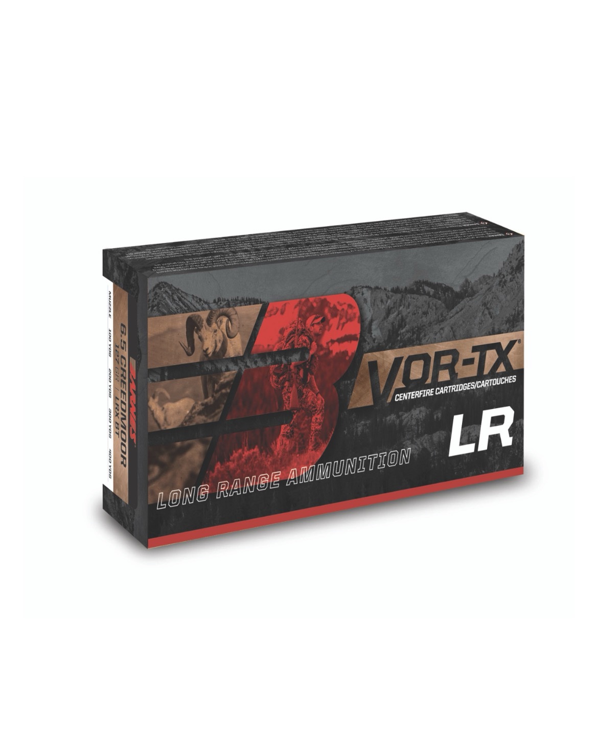 VOR-TX LR LRX 6.5 Creedmoor 127 GR BT 20 Rounds box
