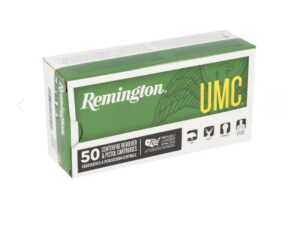 UMC Handgun, 44 Rem Magnum, 180 Grain, Jacketed Soft Point, 1610 fps 500 Rounds