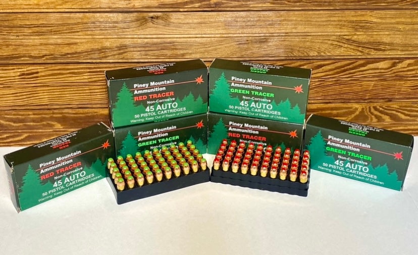 45 AUTO TRACER PINEY MOUNTAIN 250 Rounds - Image 3