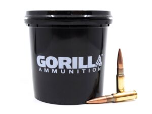 Gorilla Silverback, 8.6 Blackout, 285gr Fracturing Subsonic Ammunition – 100 Round Bucket