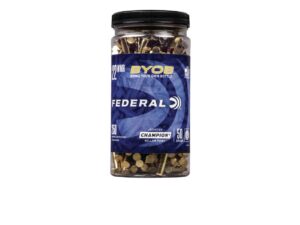Federal BYOB 22 Winchester Magnum Rimfire (WMR) Ammo 50 Grain Jacketed Hollow Point 2000 Rounds