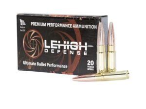 Lehigh Defense Maximum Expansion 300 AAC Blackout (7.62x35mm) Ammo 194 Grain Solid Hollow Point Lead Free Box of 20
