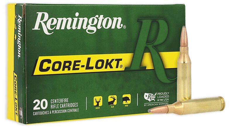 Core-Lokt, 243 Win, 100 Grain, Pointed Soft Point Core Lokt, 2960 fps