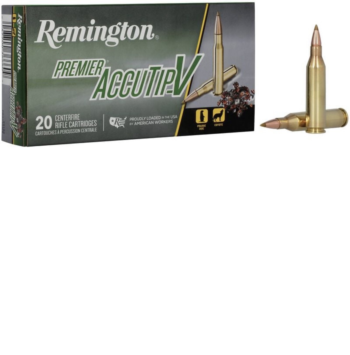 Premier AccuTip-V, 243 Win, 75 Grain, AccuTip-V, 3375 fps - Image 2