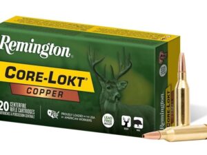 Core-Lokt Copper, 243 Win, 85 Grain, Copper HP, 3200 fps